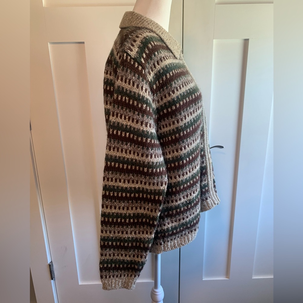 Vintage Wool Zip Up Jacket Women’s Size Medium - Picture 5 of 10